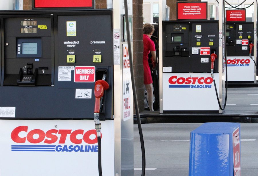 Costco Gas Prices in California