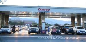 How much is gas at Costco in Las Vegas